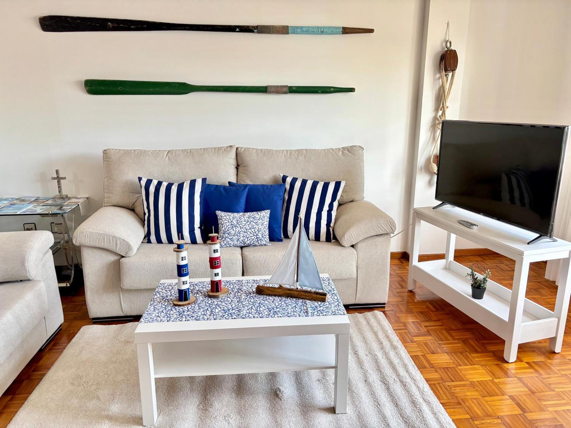 Apartamento Con Vistas Al Mar En Primera Linea. Muros Exterior foto